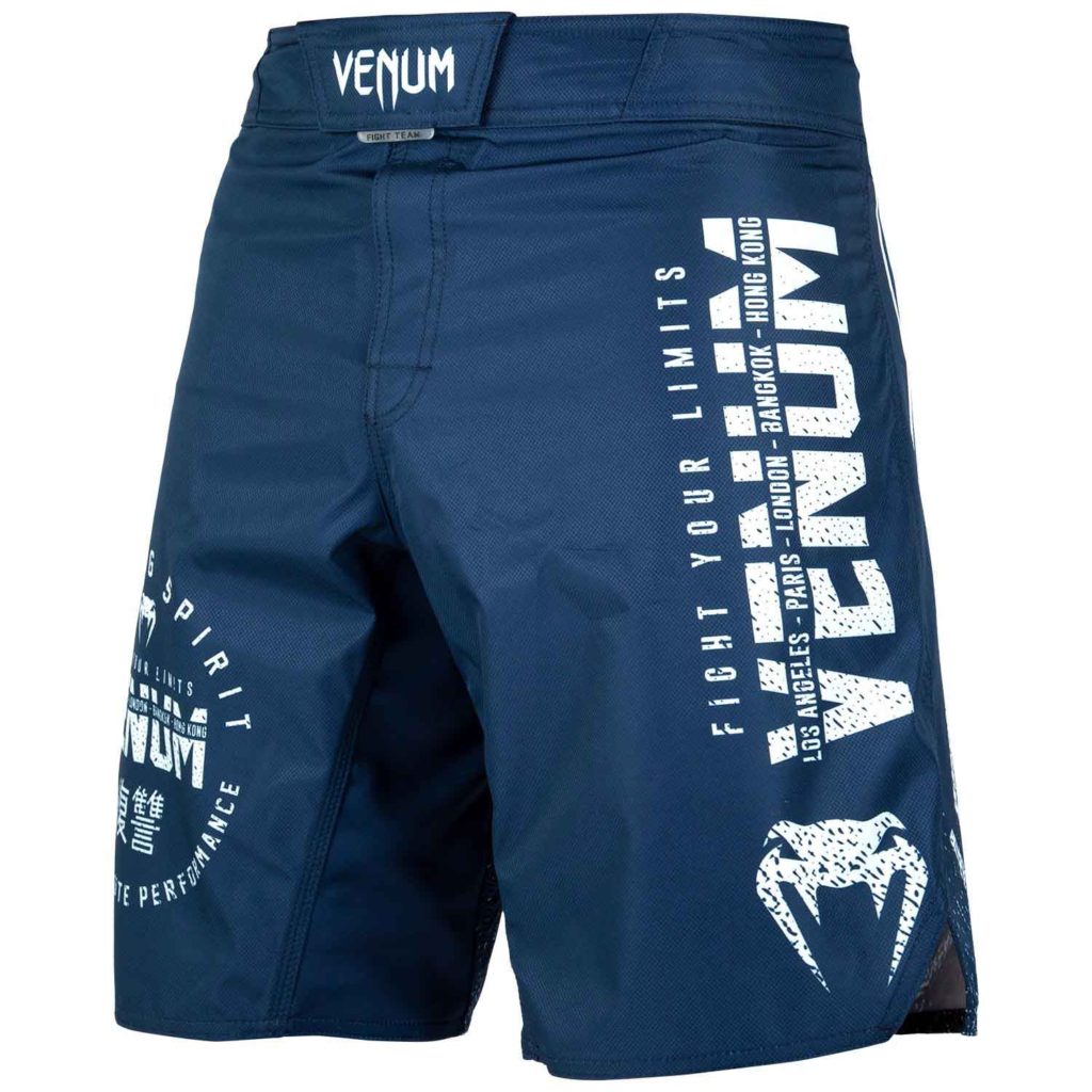 VENUM/ヴェナム SIGNATURE FIGHTSHORTS／シグネイチャー ファイトショーツ（ネイビーブルー）