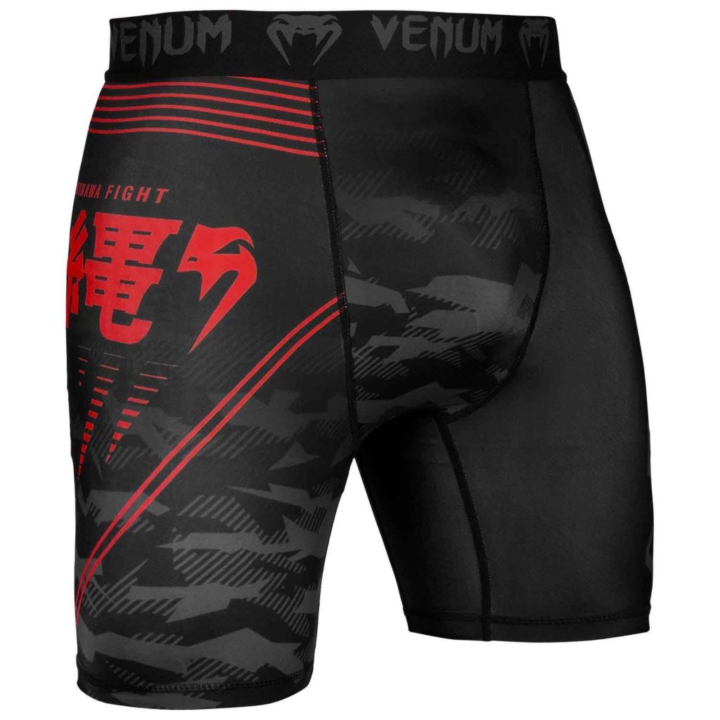 VENUM/ヴェナム OKINAWA 2.0 COMPRESSION SHORTS／沖縄 2.0 コンプレッションショーツ（黒／レッド）