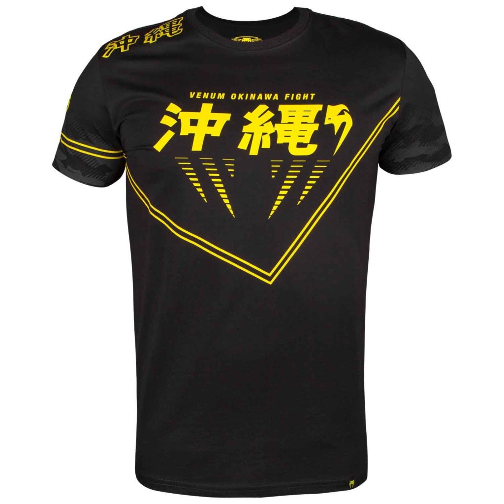 VENUM/ヴェナム OKINAWA 2.0 T-SHIRT/沖縄 2.0 Tシャツ(黒/イエロー)