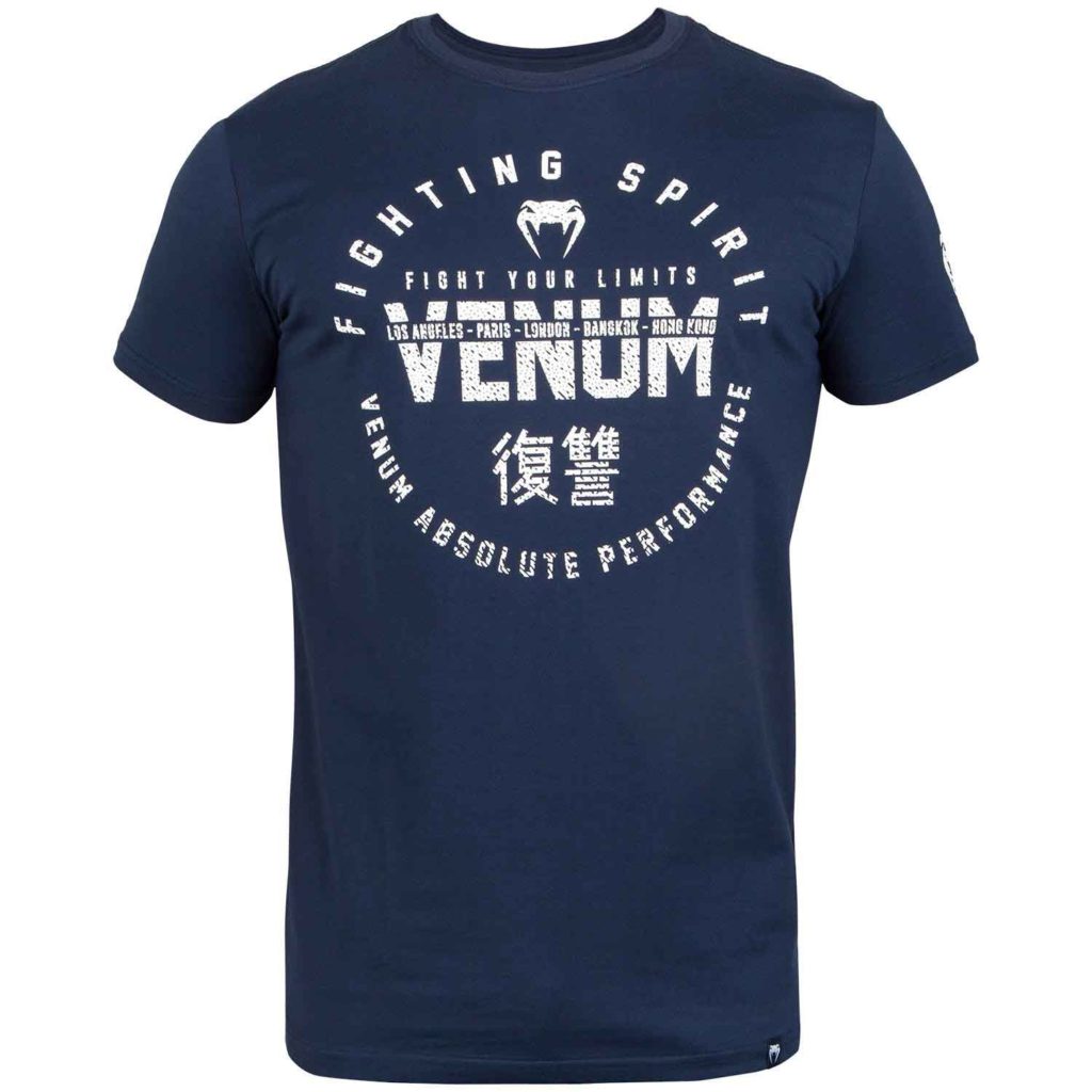 VENUM/ヴェナム SIGNATURE T-SHIRT／シグネイチャー Tシャツ（ネイビーブルー）