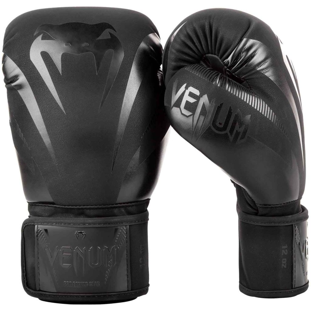 VENUM/ヴェナム IMPACT CLASSIC BOXING GLOVES/インパクト クラシック ボクシンググローブ(マットブラック)