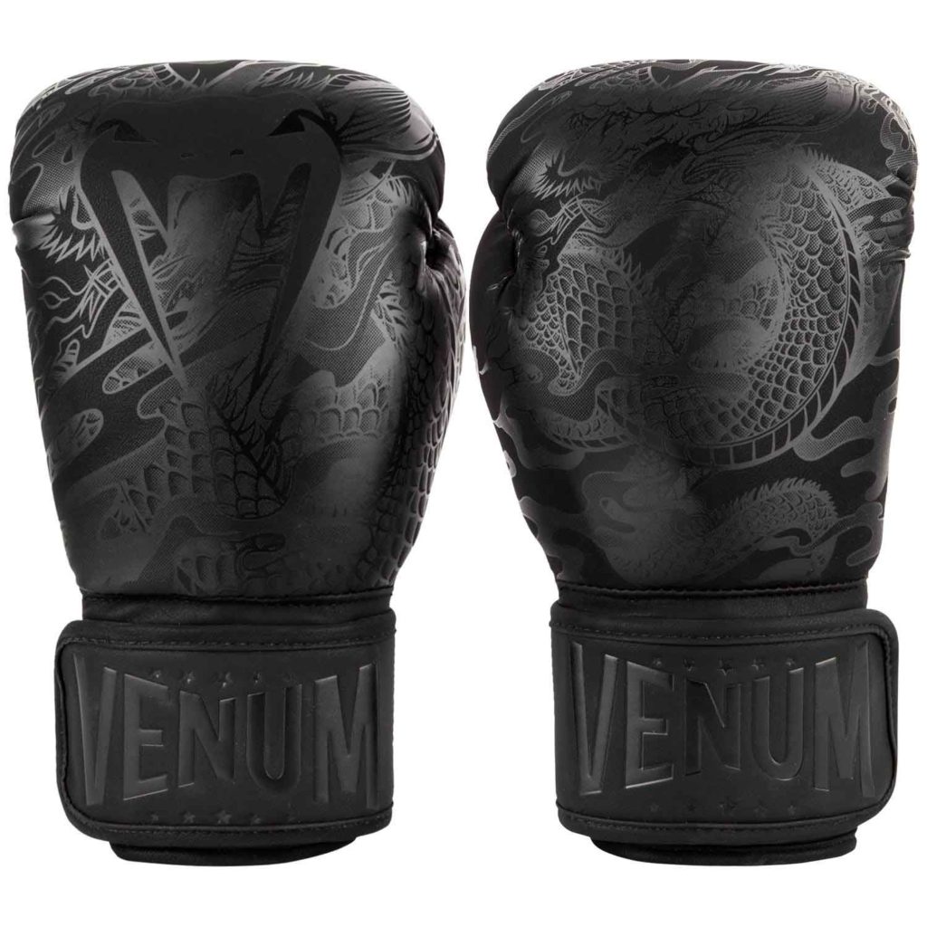 VENUM/ヴェナム DRAGON'S FLIGHT BOXING GLOVES／ドラゴンズフライト ボクシンググローブ（マットブラック）