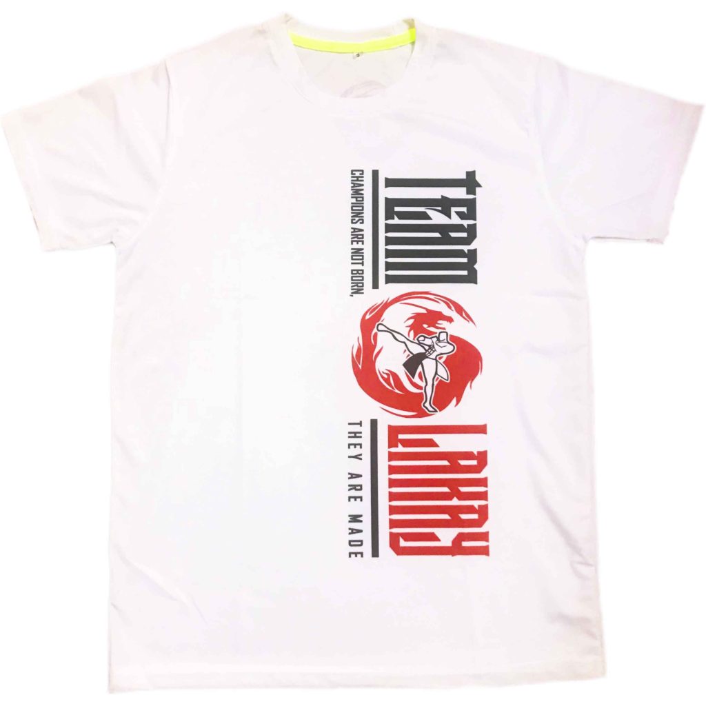LIMITED EDITION TEAM LAKAY DRY FIT T-SHIRT/限定版チーム・ラカイ ドライフィットTシャツ(白)