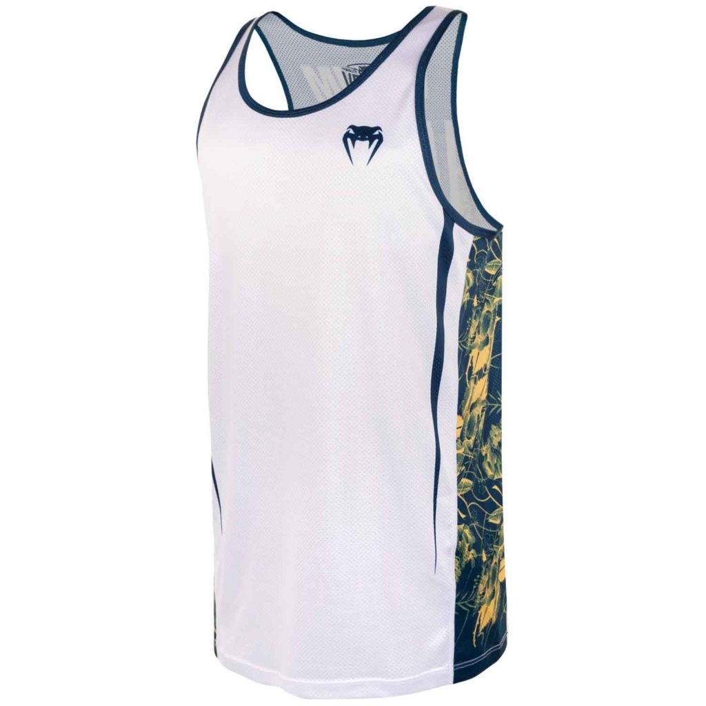 VENUM/ヴェナム AERO 2.0 TANK TOP／エアロ 2.0 タンクトップ（白／フローラル・イエロー）