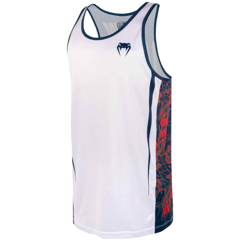 VENUM/ヴェナム AERO 2.0 TANK TOP／エアロ 2.0 タンクトップ（白／フローラル・レッド）