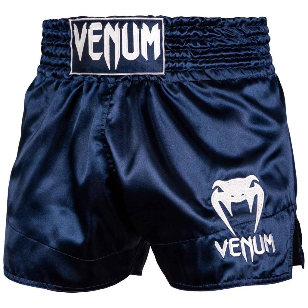 VENUM/ヴェナム MUAY THAI SHORTS CLASSIC／ムエタイショーツ クラシック（ネイビーブルー）