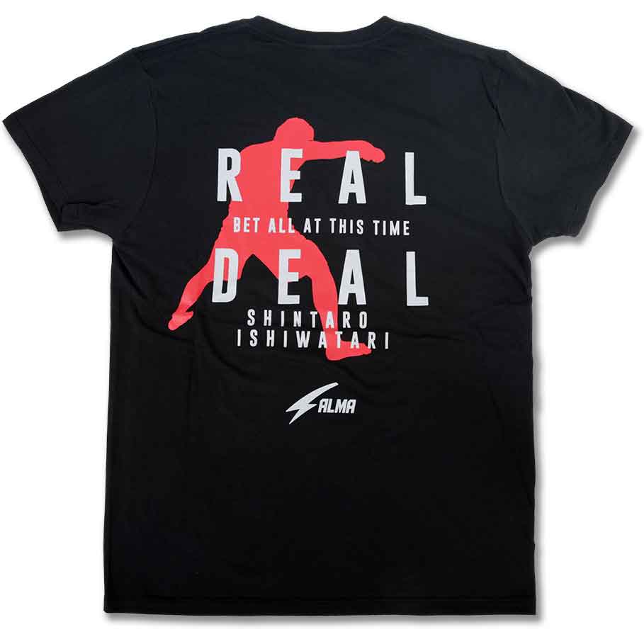 ALMA／アルマ Tシャツ 石渡伸太郎 RIZIN.17 着用(予定)モデル