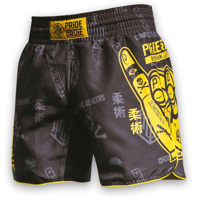 PRIDE OR DIE（PRiDEorDiE）／プライド オア ダイ HANG LOOSE Fightshorts／ハング・ルース ファイトショーツ