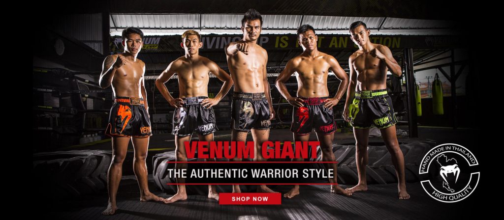 VENUM/ヴェナム GIANT MUAY THAI SHORTS／ジャイアント ムエタイショーツ banner/バナー