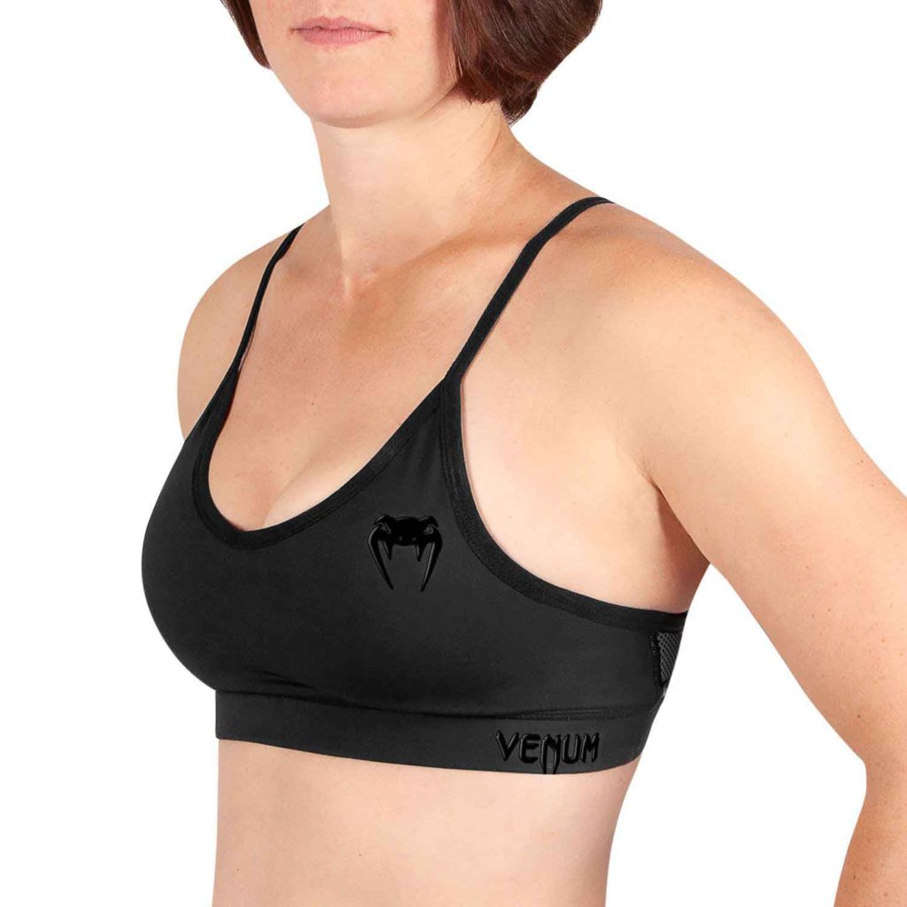 VENUM WOMEN／ヴェナム レディース TECMO SPORT BRA／テクモ スポーツブラ（マットブラック）