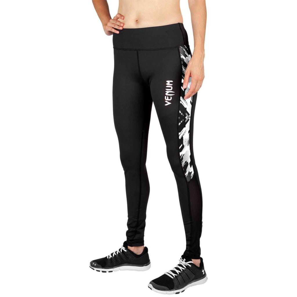 VENUM WOMEN／ヴェナム レディース TECMO LEGGINGS／テクモ レギンス（黒／白）