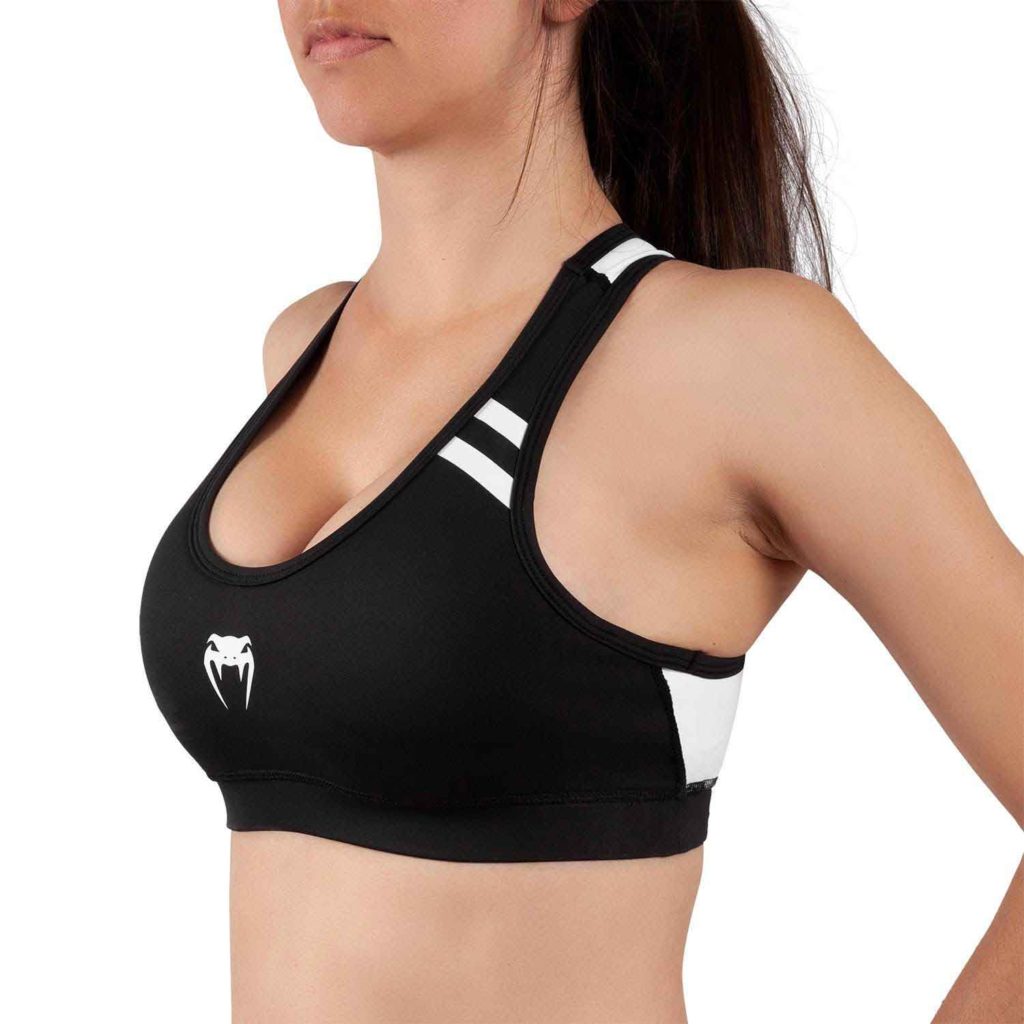 VENUM WOMEN/ヴェナム レディース POWER 2.0 SPORT BRA／パワー 2.0 スポーツブラ（黒／白）