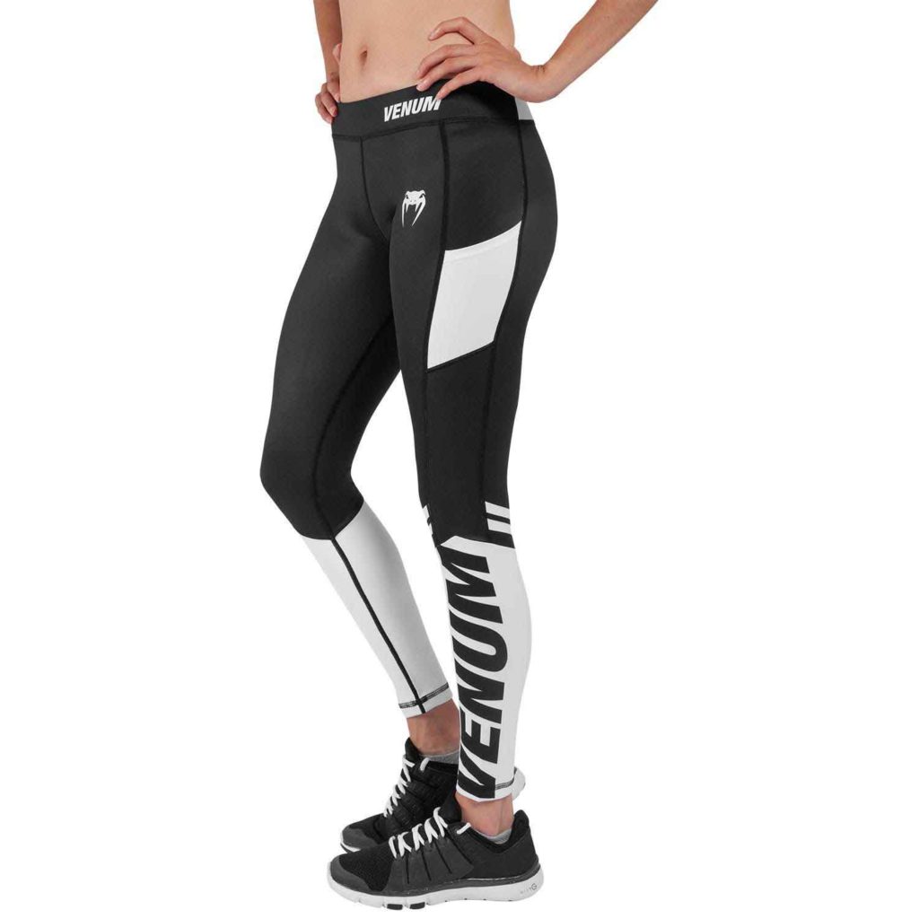 VENUM WOMEN/ヴェナム レディース POWER 2.0 LEGGINGS／パワー 2.0 レギンス（黒／白）