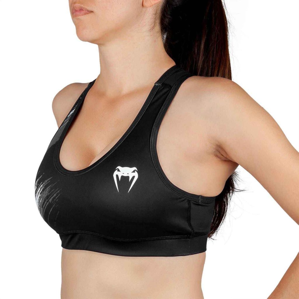 VENUM WOMEN／ヴェナム レディース RAPID 2.0 SPORT BRA／ラピッド 2.0 スポーツブラ（黒／白）