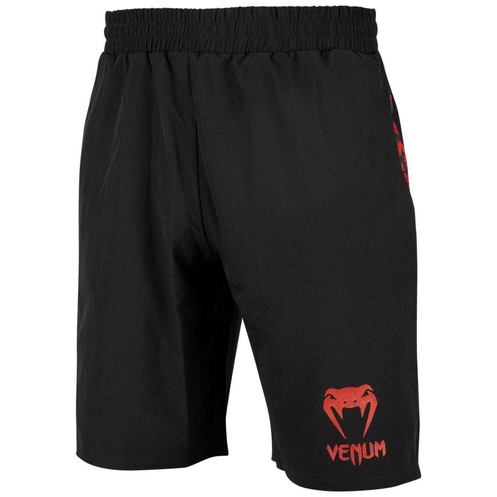 VENUM/ヴェナム CLASSIC TRAINING SHORTS／クラシック トレーニングショーツ（黒／レッド）