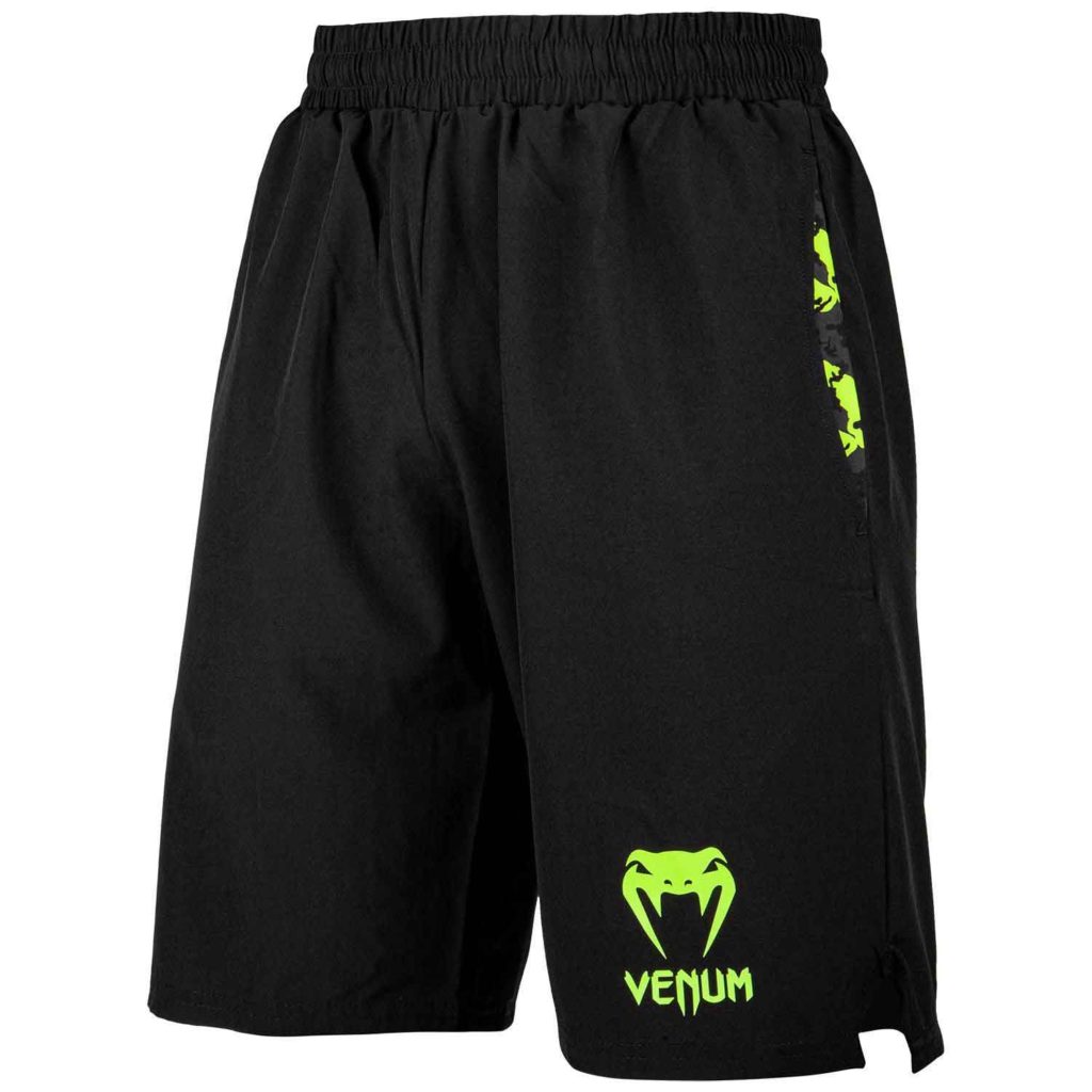 VENUM/ヴェナム CLASSIC TRAINING SHORTS／クラシック トレーニングショーツ（黒／ネオイエロー）