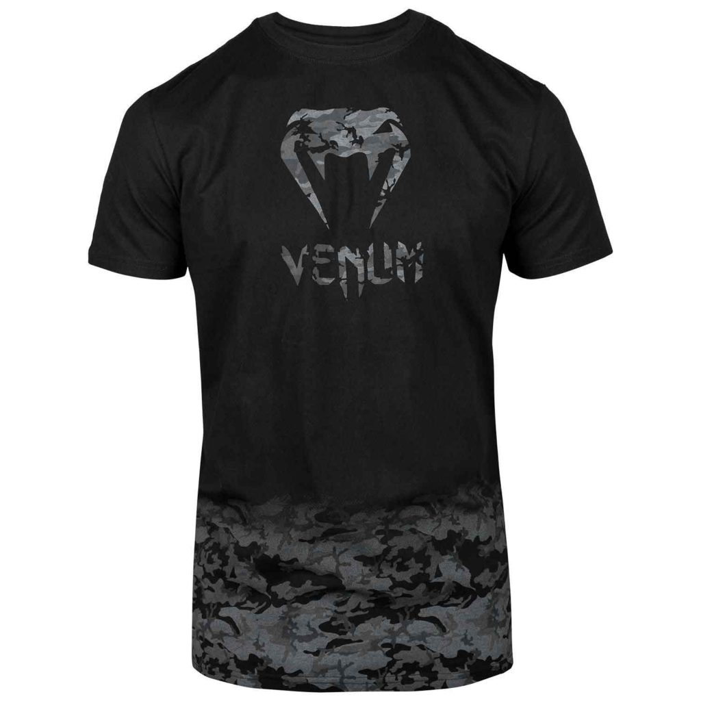 VENUM/ヴェナム CLASSIC T-SHIRT／クラシック Tシャツ（黒／アーバンカモ）