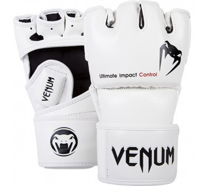 VENUM/ヴェナム MMAグローブ オープンフィンガーグローブ IMPACT/インパクト 白