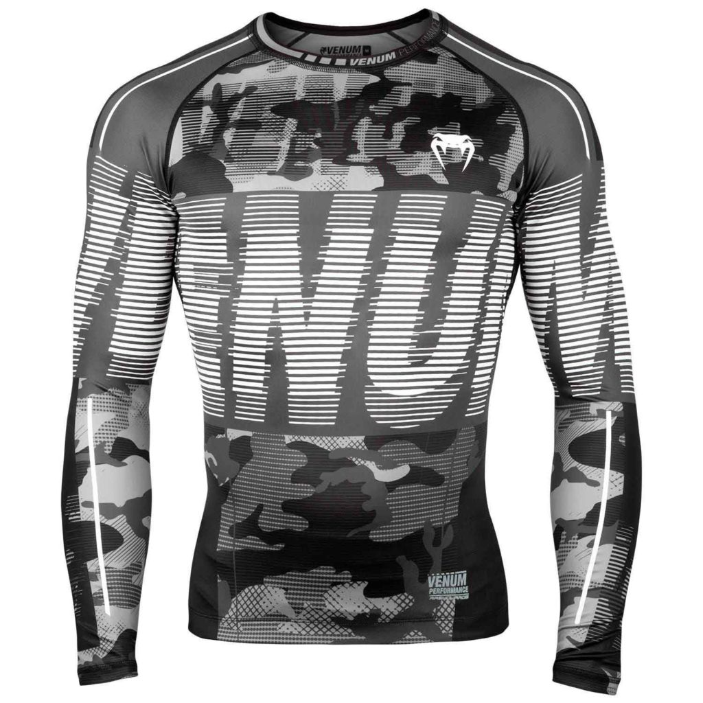 VENUM/ヴェナム TACTICAL RASHGUARD LONG SLEEVES／タクティカル ラッシュガード ロングスリーブ（アーバンカモ／白）