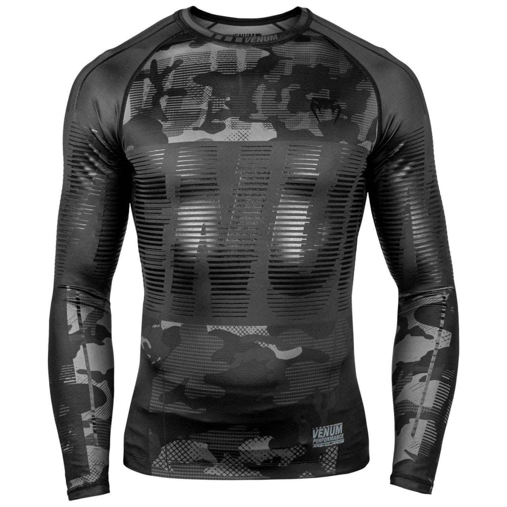 VENUM/ヴェナム TACTICAL RASHGUARD LONG SLEEVES／タクティカル ラッシュガード ロングスリーブ（アーバンカモ／黒）