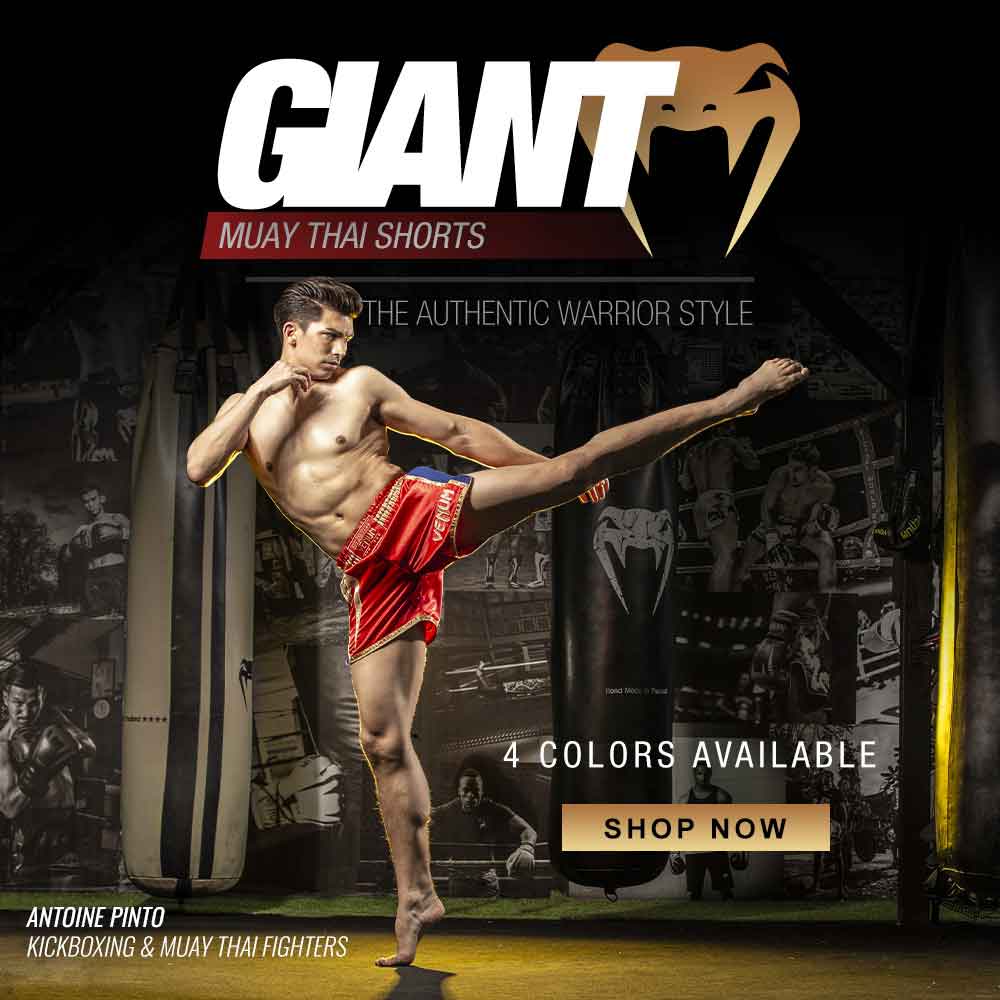 VENUM/ヴェナム GIANT MUAY THAI SHORTS／ジャイアント ムエタイショーツ banner/バナー