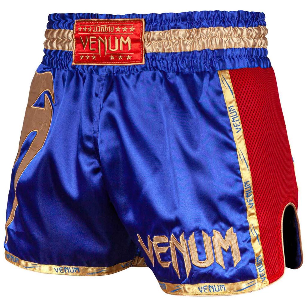 VENUM/ヴェナム GIANT MUAY THAI SHORTS／ジャイアント ムエタイショーツ（ブルー／ゴールド／レッド）