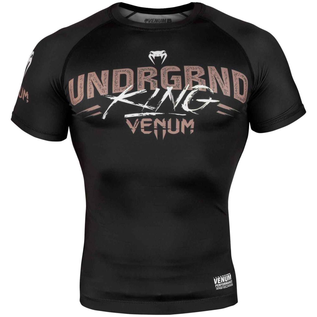 VENUM/ヴェナム UNDERGROUND KING RASHGUARD SHORT SLEEVES／アンダーグラウンド・キング（エディ・アルバレス）ラッシュガード（ショート）