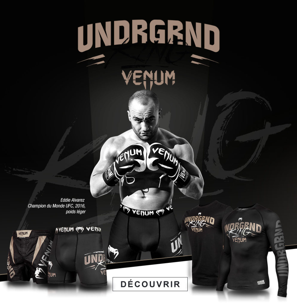 VENUM/ヴェナム UNDERGROUND KING FIGHTSHORTS／アンダーグラウンド・キング（エディ・アルバレス）banner/バナー