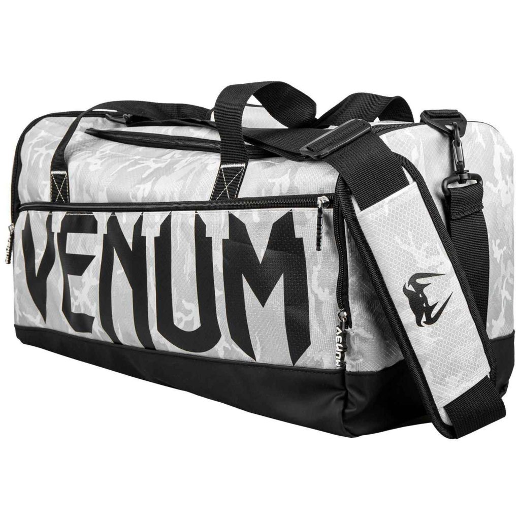 VENUM/ヴェナム SPARRING SPORT BAG／スパーリング スポーツバッグ（白／カモ）