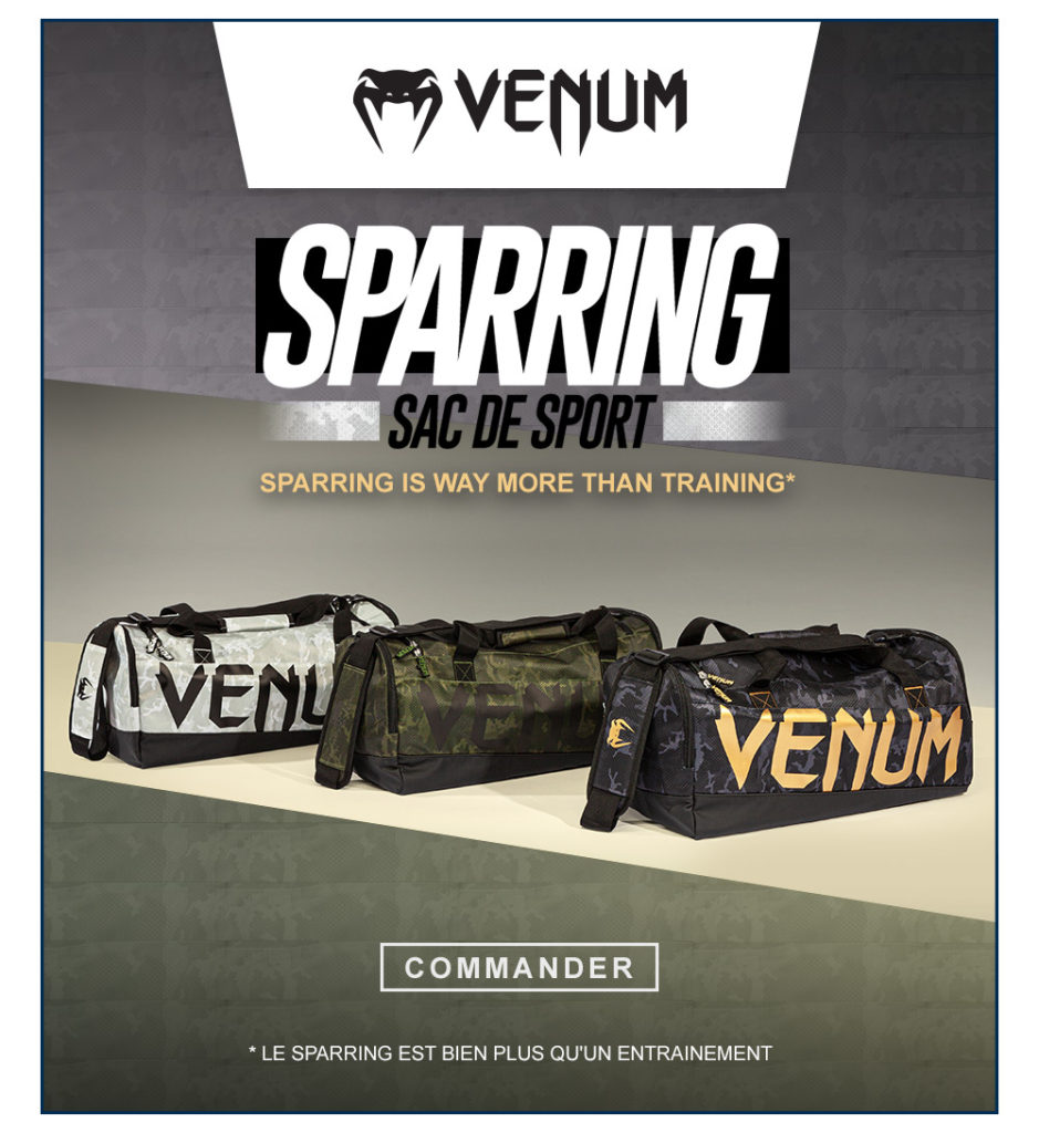 VENUM/ヴェナム SPARRING SPORT BAG／スパーリング スポーツバッグ banner/バナー