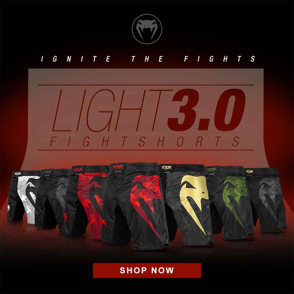 VENUM/ヴェナム LIGHT 3.0 FIGHTSHORTS／ライト 3.0 ファイトショーツ