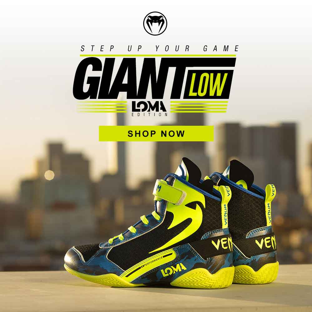 VENUM/ヴェナム GIANT LOW LOMA EDITION BOXING SHOES/ジャイアント・ロー ロマ(ワシル・ロマチェンコ)エディション ボクシングシューズ banner/バナー