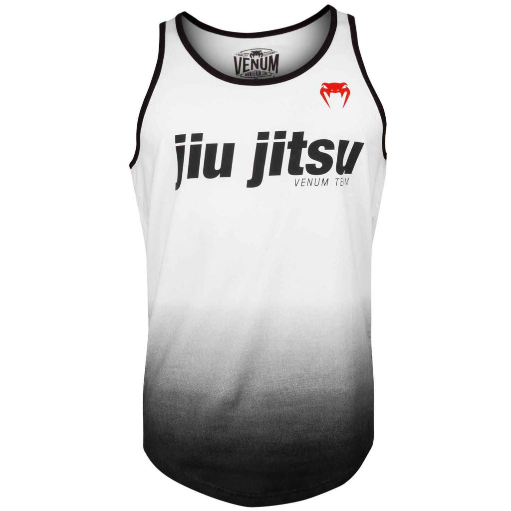 VENUM/ヴェナム JIUJITSU VT TANK TOP／柔術 VT（ヴェナムチーム）タンクトップ（白／黒）