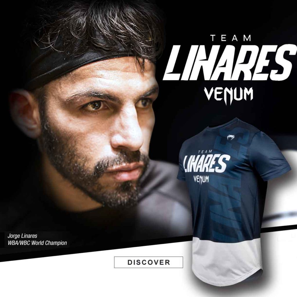 VENUM/ヴェナム TEAM LINARES DRY TECH T-SHIRT／チーム（ホルヘ）リナレス ドライテックTシャツ