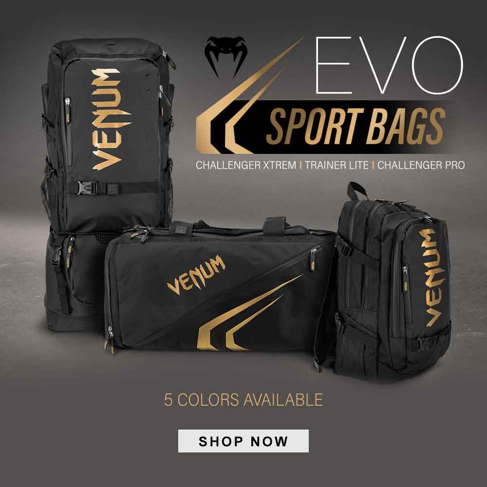 VENUM/ヴェナム TRAINER LITE EVO SPORTS BAGS／トレーナー ライト エヴォ スポーツバッグ CHALLENGER PRO EVO BACKPACK／チャレンジャー プロ エヴォ バックパック CHALLENGER XTREM EVO BACKPACK／チャレンジャー エクストリーム エヴォ バックパック