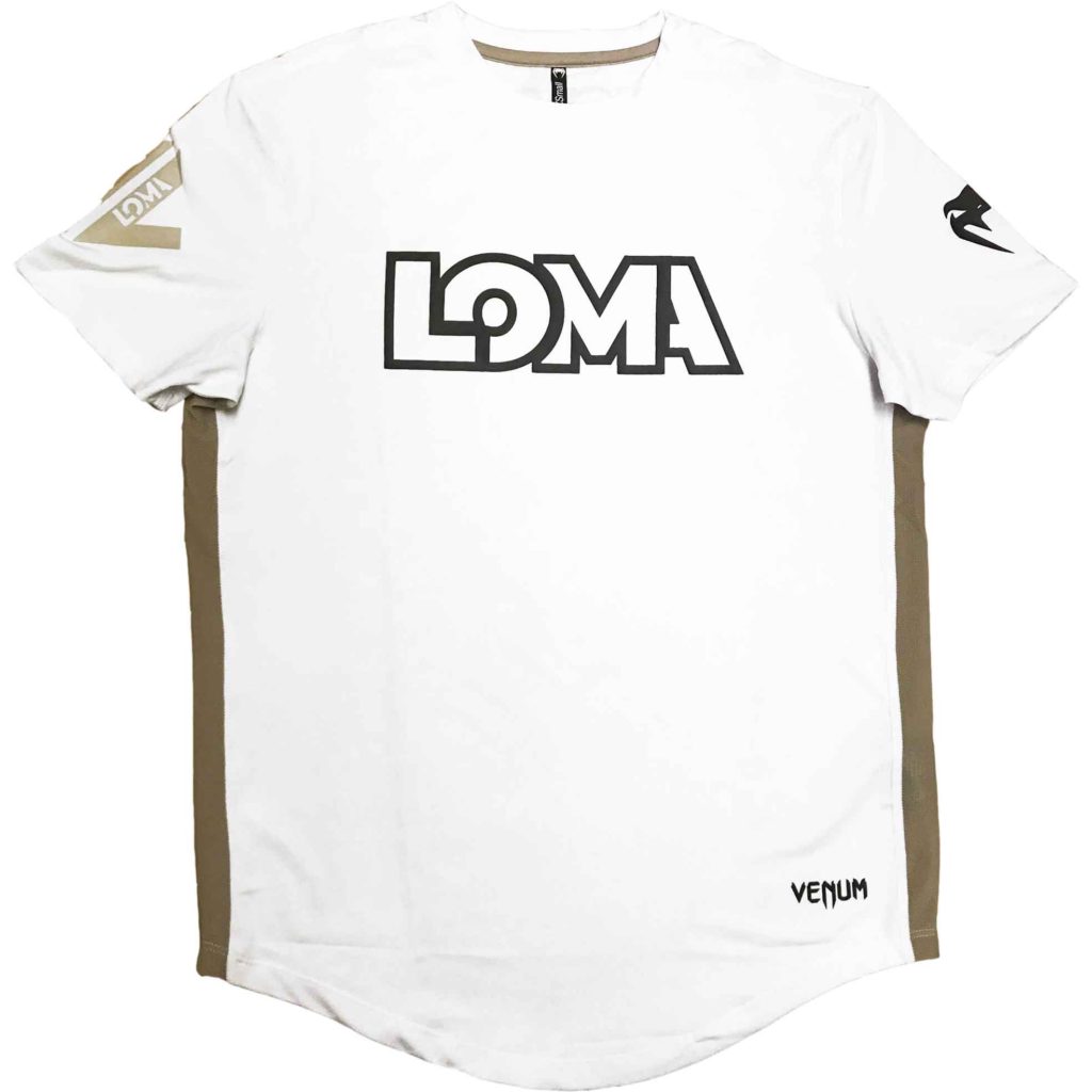 VENUM/ヴェナム ORIGINS DRY TECH T-SHIRT LOMA EDITION／オリジンズ ドライテックTシャツ ロマ（ワシル・ロマチェンコ）エディション（白）