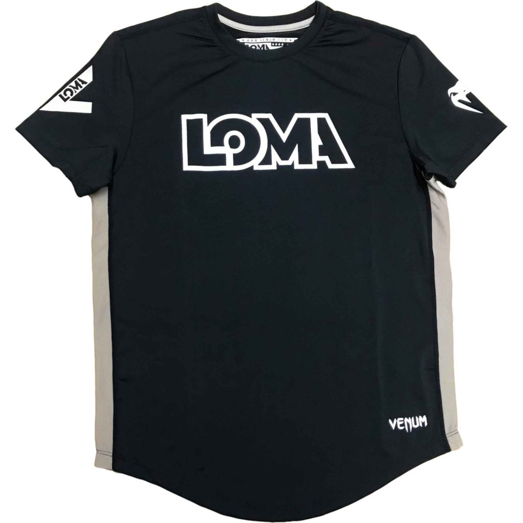 VENUM/ヴェナム ORIGINS DRY TECH T-SHIRT LOMA EDITION／オリジンズ ドライテックTシャツ ロマ（ワシル・ロマチェンコ）エディション（黒）