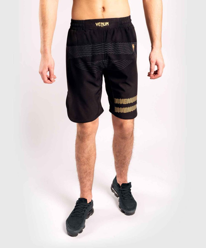 VENUM/ヴェナム CLUB 182 TRAINING SHORT／クラブ 182 トレーニングショーツ（黒／ゴールド）