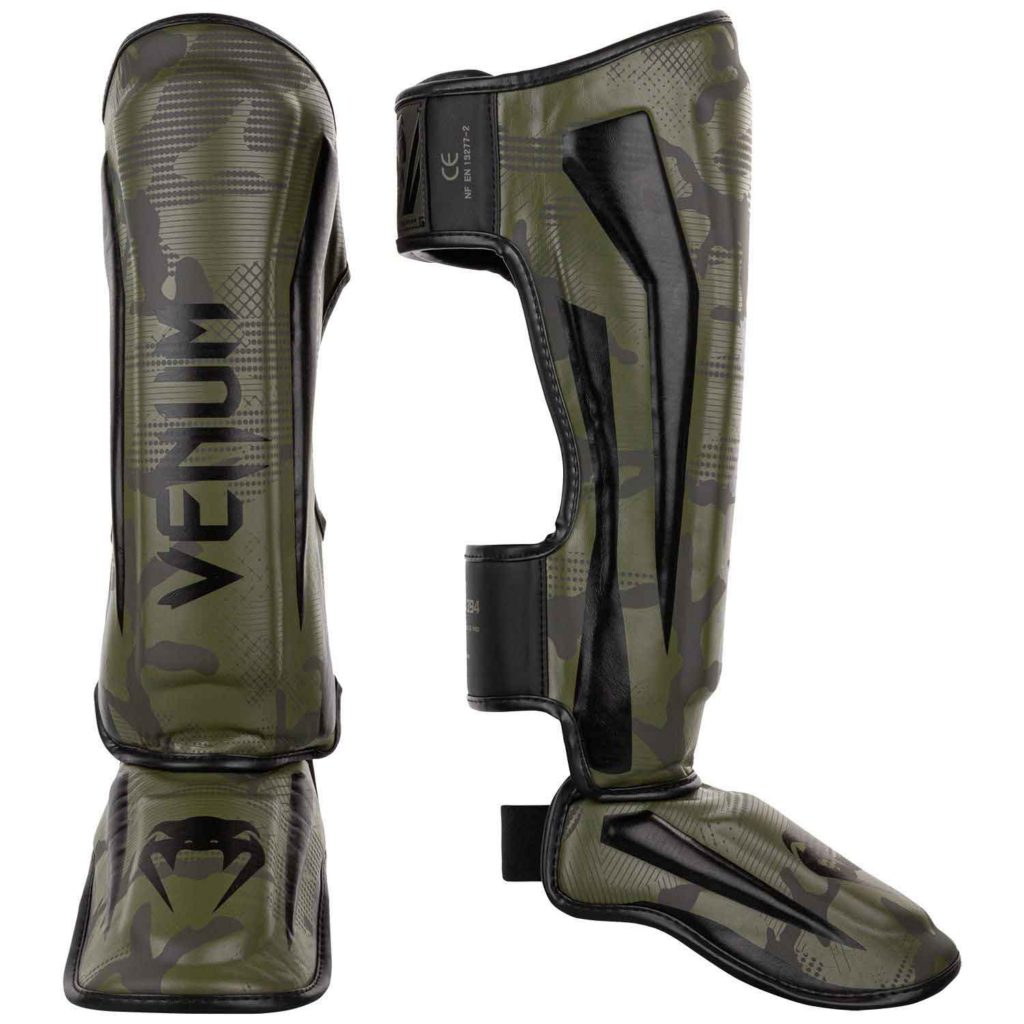 VENUM/ヴェナム ELITE SHIN GUARDS／エリート シンガード（カーキカモ／黒）