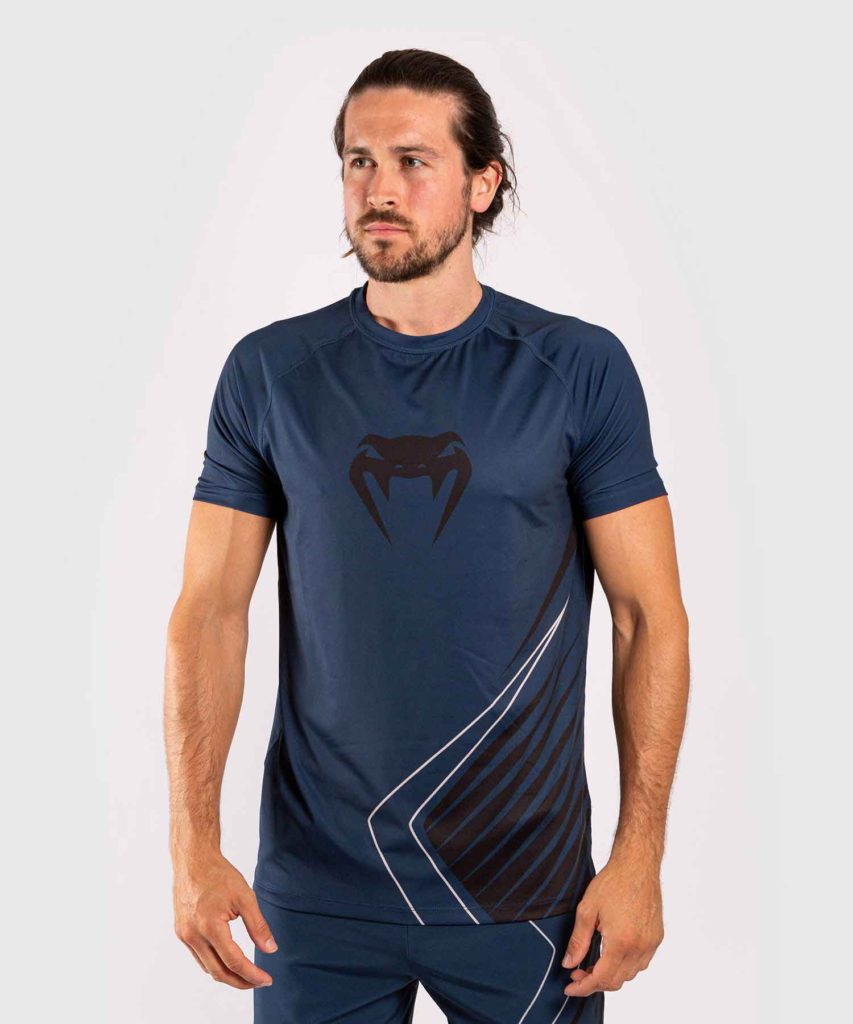 VENUM/ヴェナム CONTENDER 5.0 DRY-TECH T-SHIRT／コンテンダー 5.0 ドライテックTシャツ（ネイビー）