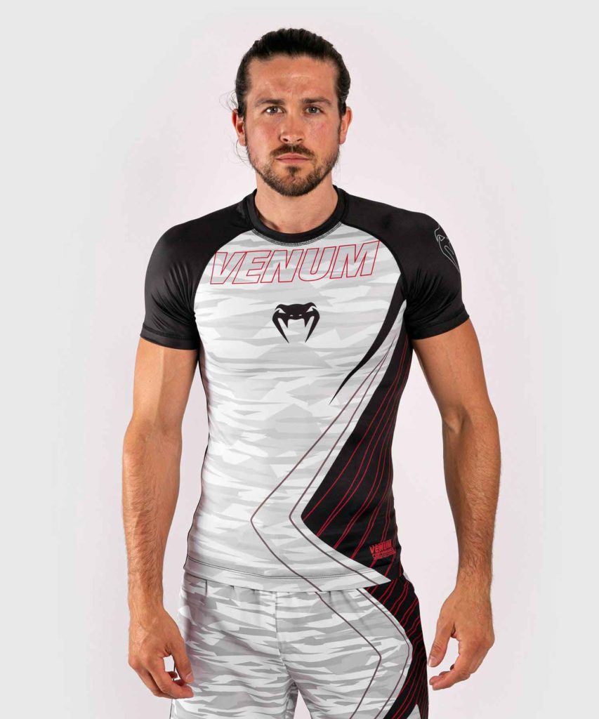 VENUM/ヴェナム CONTENDER 5.0 RASHGUARD SHORT SLEEVES／コンテンダー 5.0 ラッシュガード ショートスリーブ（ホワイトカモ）