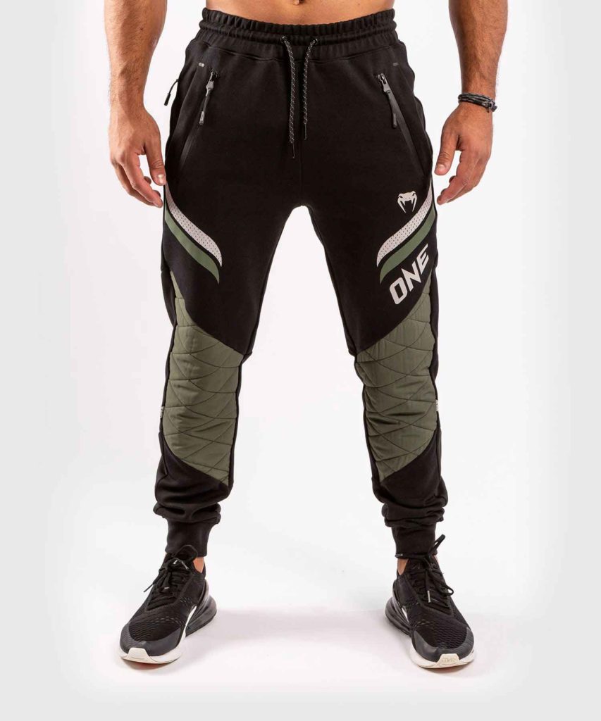 VENUM/ヴェナム VENUM×ONE FC IMPACT JOGGERS／VENUM×ONE FC インパクト ジョガー（黒／カーキ）