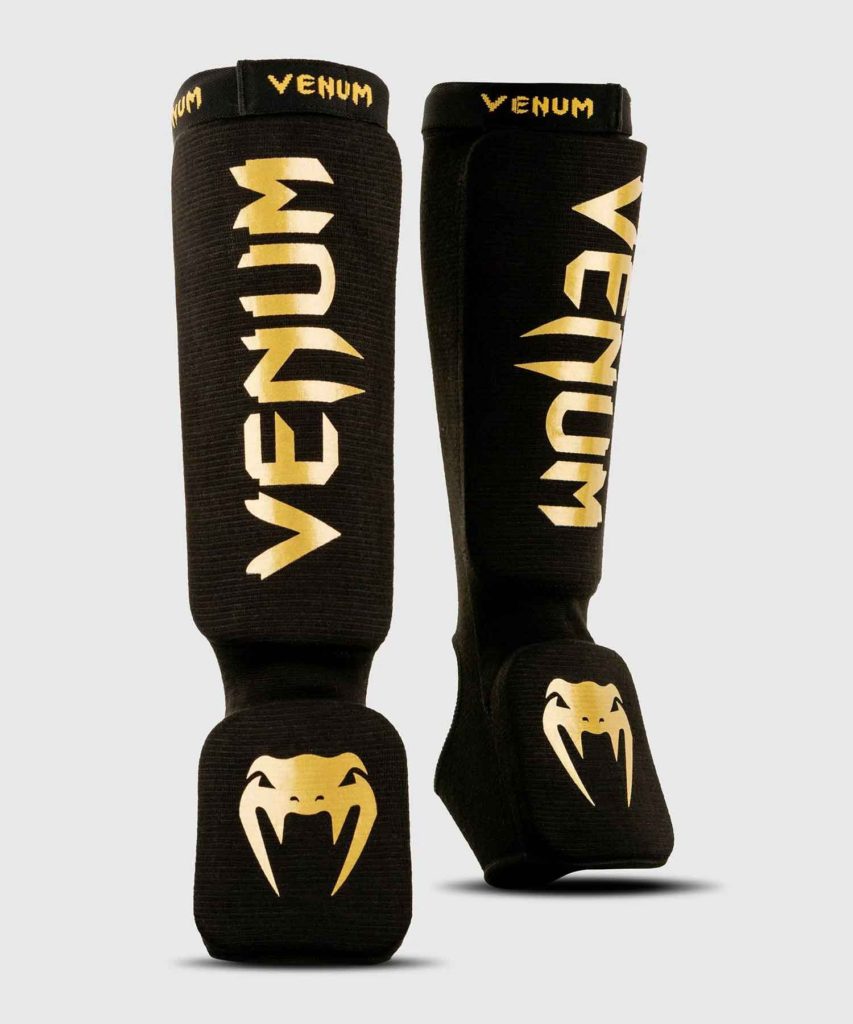 VENUM/ヴェナム KONTACT SHIN GUARDS／コンタクト シンガード（黒／ゴールド）