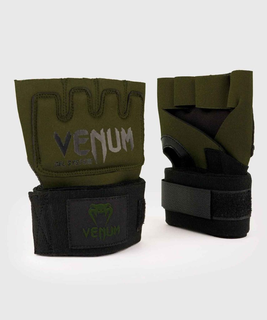 VENUM/ヴェナム KONTACT GEL GLOVE WRAPS/コンタクト ジェル グローブラップ(カーキ/黒)