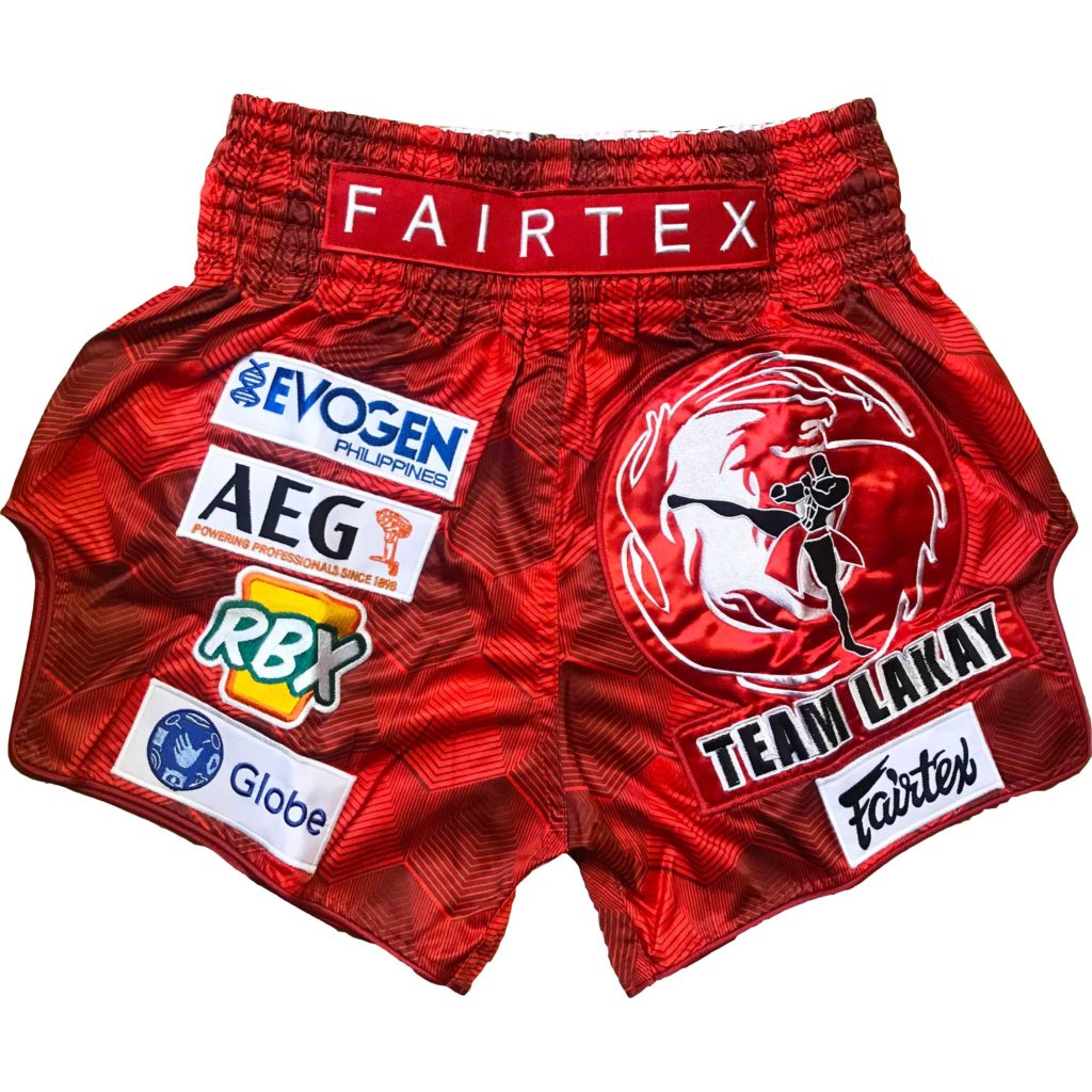 LIMITED EDITION TEAM LAKAY SIGNATURE FIGHT SHORTS／限定版チーム・ラカイ シグネーチャー ファイトショーツ（ムエタイショーツ）