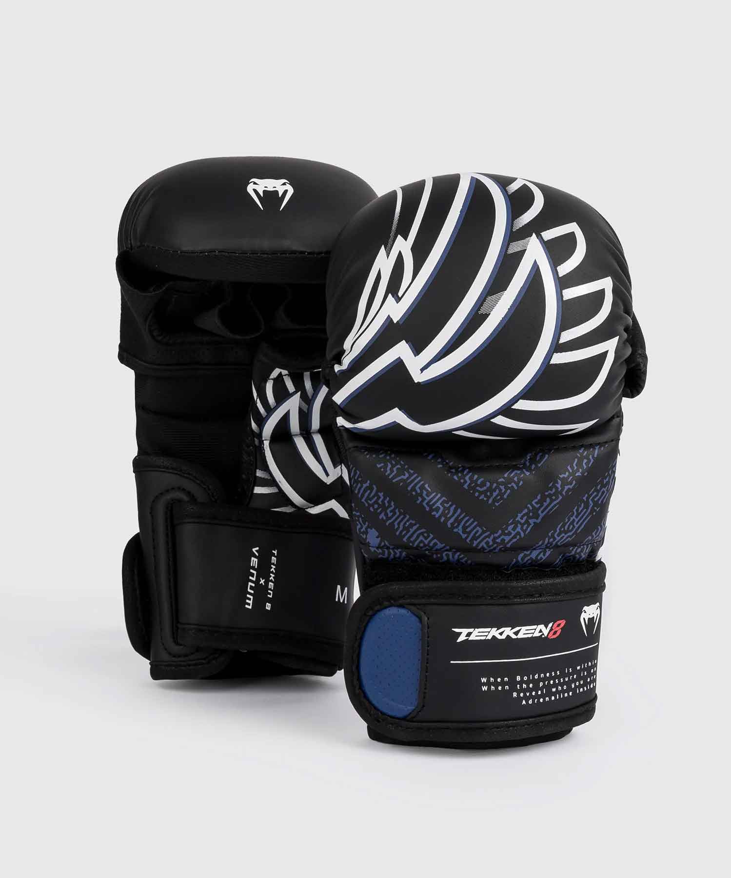 Venum Tekken8 ボクシンググローブ　鉄拳8コラボ　ヴェナム　8オンス Venum x TEKKEN 8 - Jin Kazama Boxing Gloves - Blue/Black