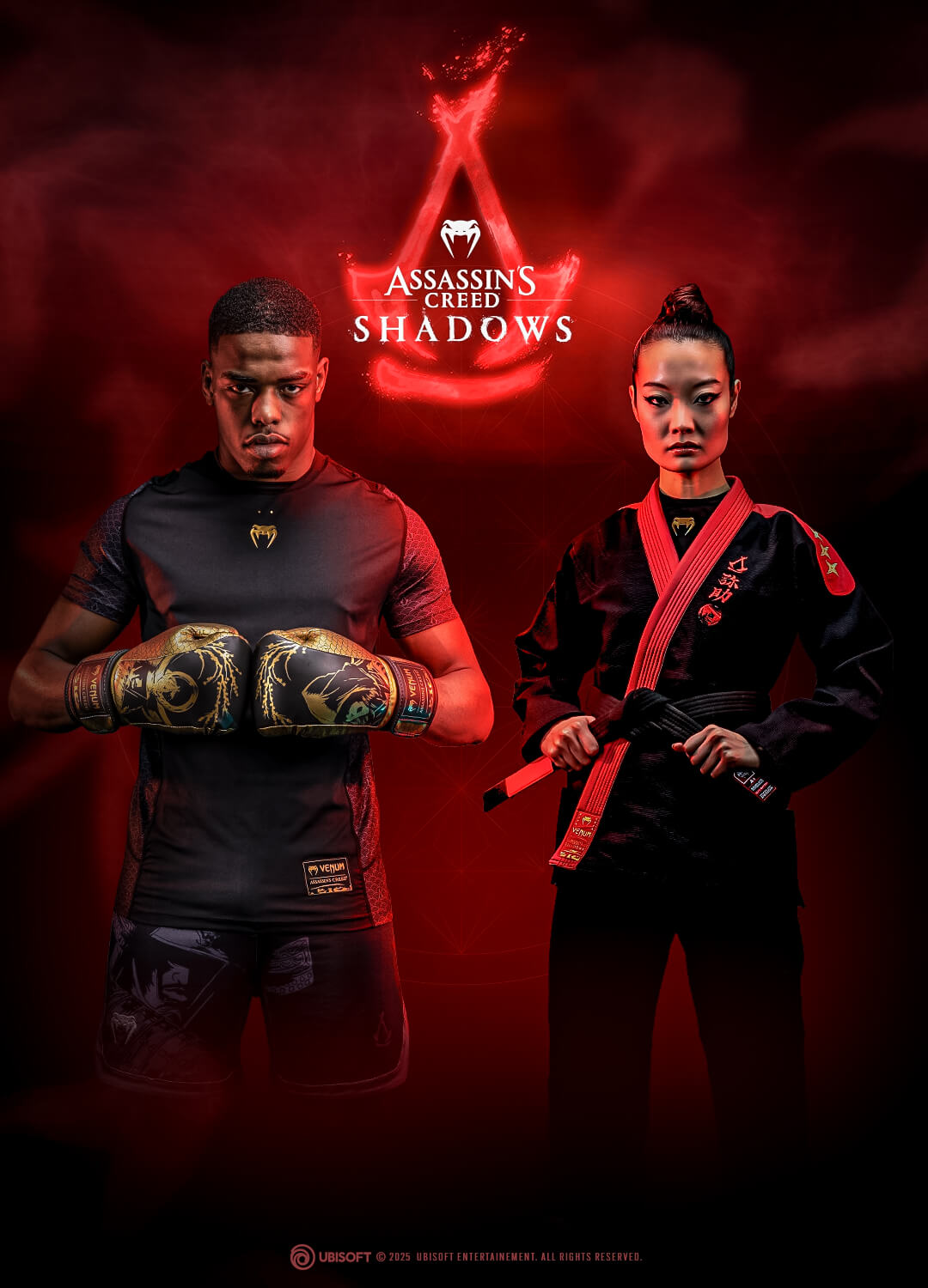 Venum x Assassin's Creed Shadows Boxing Gloves／限定版ヴェナム