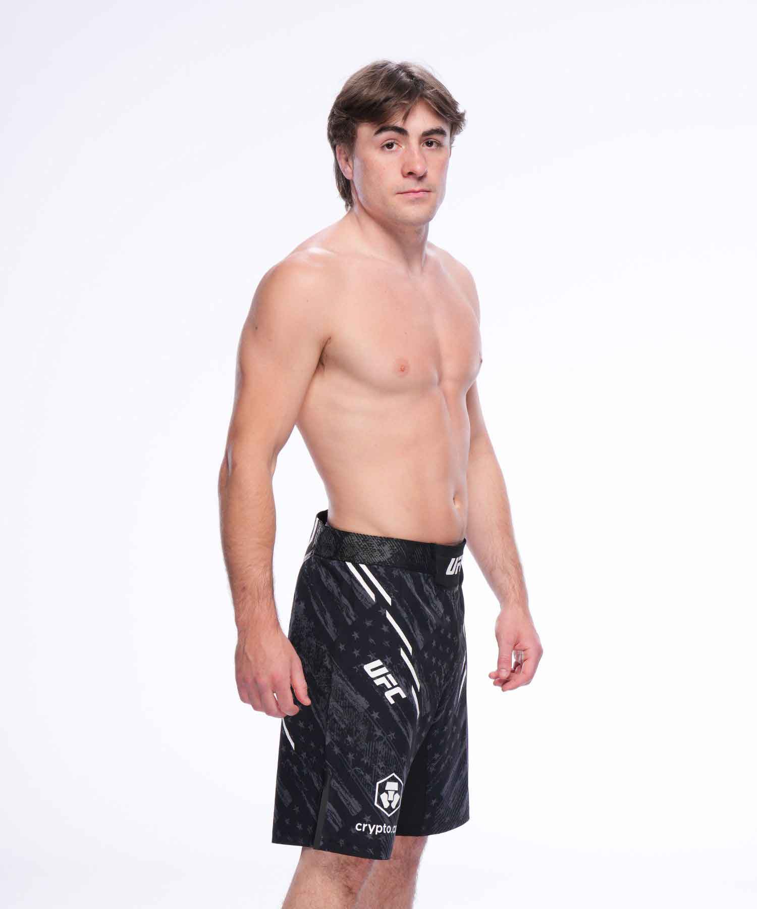 UFC Unrivaled by Venum Men's Black Justin Gaethje Fight Short／UFC