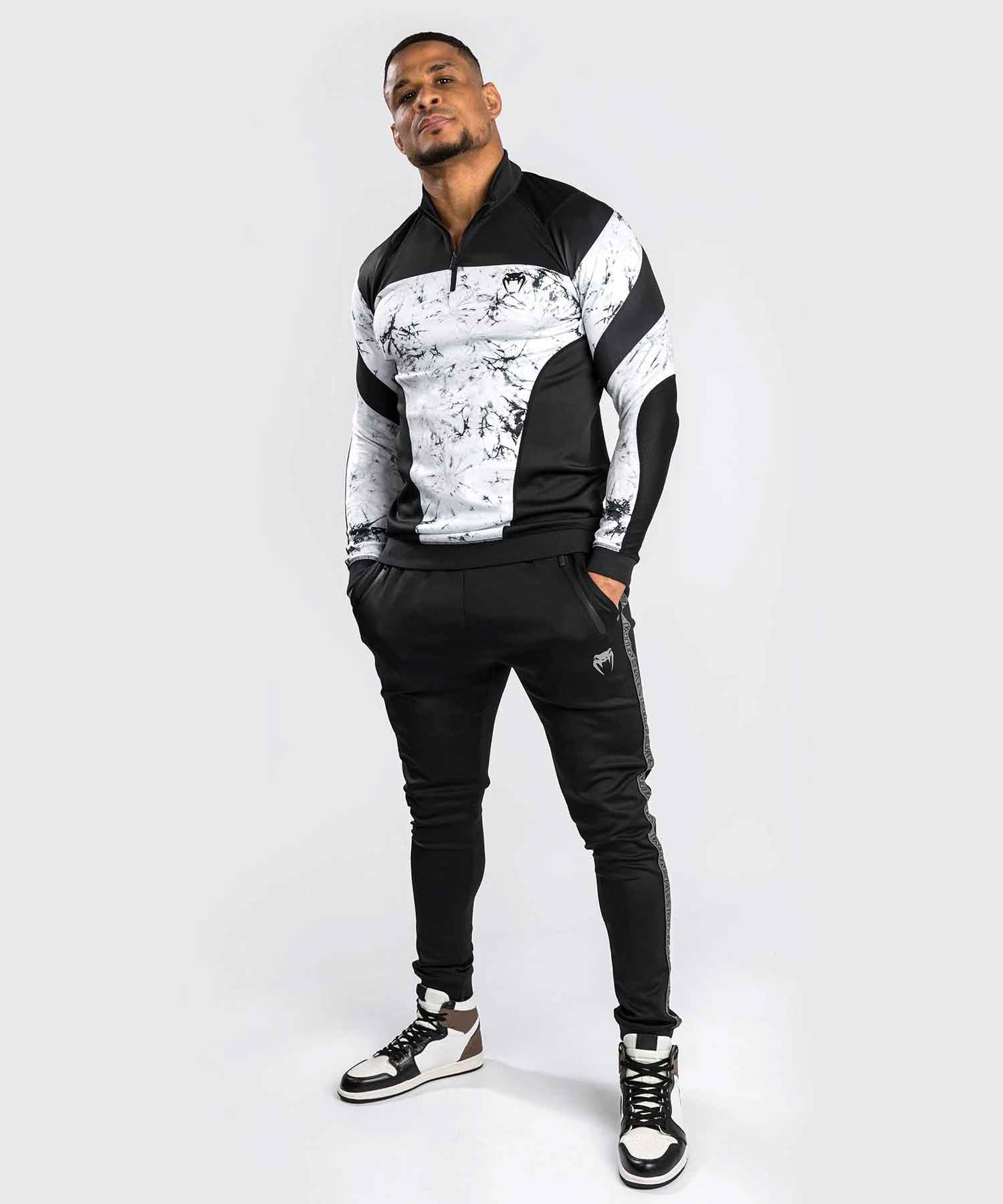 G-FIT MARBLE DRY TECH COLLARED ZIP SWEATSHIRT／G-フィット マーブル ドライテック スウェットシャツ