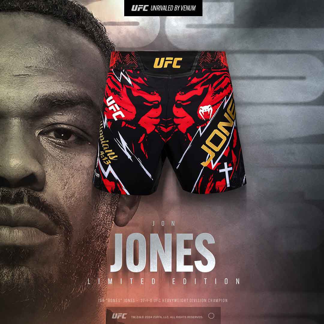 UFC Unrivaled by Venum Jon Jones Men’s Short Fit Fight Short／限定版UFC アンライバルド by ヴェナム ジョン・ジョーンズ UFC 309着用 メンズ ショートフィット ファイトショーツ